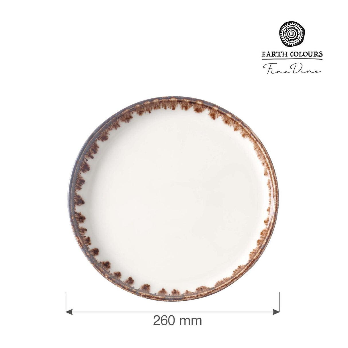 Farfurie plata Vanilla, 260 mm Fine Dine