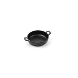 Vas servire in forma de mini-tigaie cu 2 manere, 189x147x(H)37 mm, melamina, Hendi Little Chef