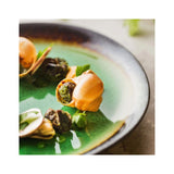 Farfurie Fine Dine, Beryl diametru 254 mm, portelan, decorat manual