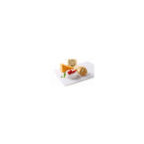 Tocator alb Hendi, GN1/1 - 530x325x(H)15 mm, polietilena, cu sant scurgere lichide, profesional certificat igiena HACCP