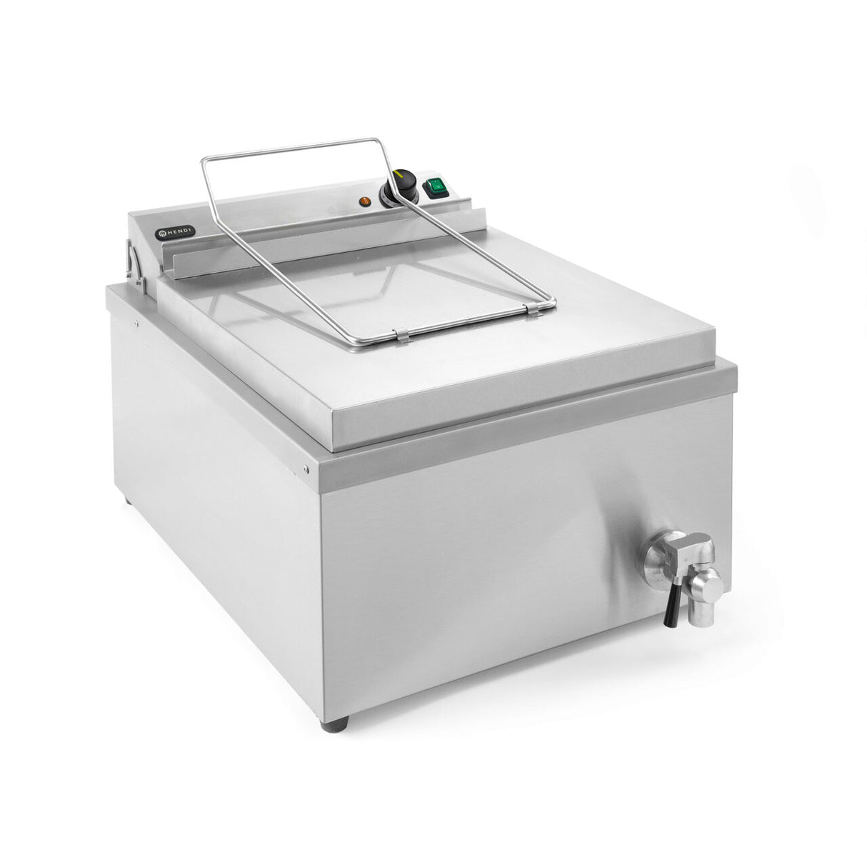 Friteuza electrica  pentru gogosi, 12L, 3500W, 630x860x(h)360mm