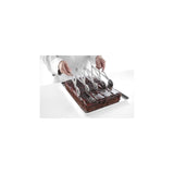 Taietor pentru aluat din otel inoxidabil cu 7 role, 222x80x(h)55 mm