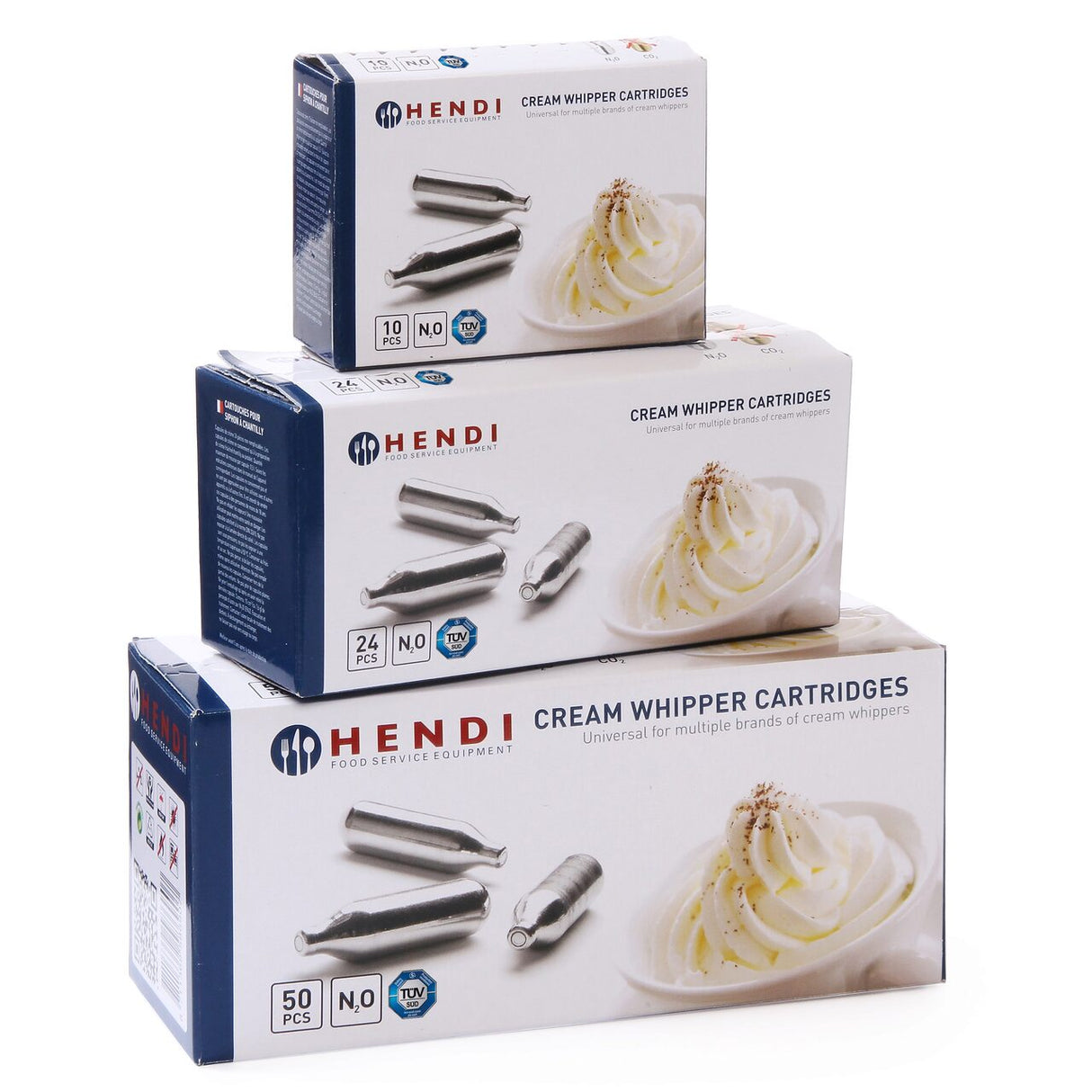 Cartuse Hendi, pentru aparat frisca, 50 buc/cutie