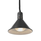 Lampa de caldura conica, neagra ø275x(H)250 mm, 230V, 250W