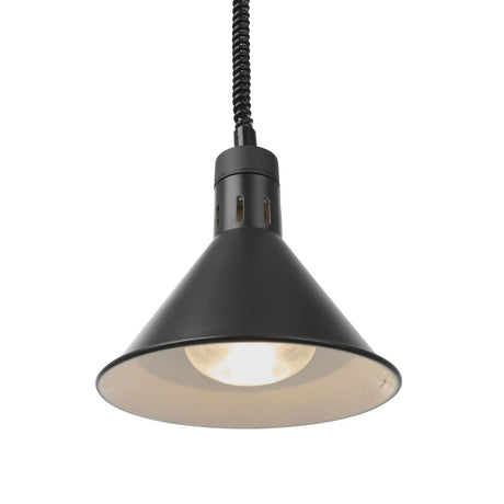 Lampa de caldura conica, neagra ø275x(H)250 mm, 230V, 250W