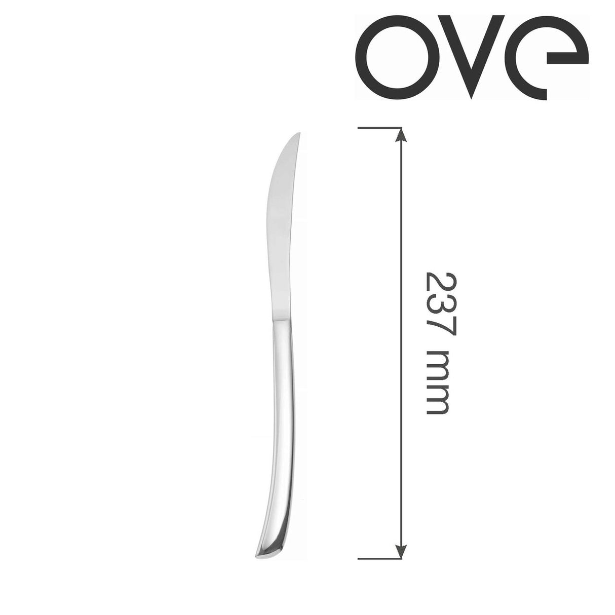 Cuțit de masă Torino, OVE, 237 mm