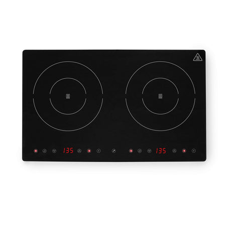 Plita dubla cu inductie Black Line, 3500W, 608x370x(H)61mm