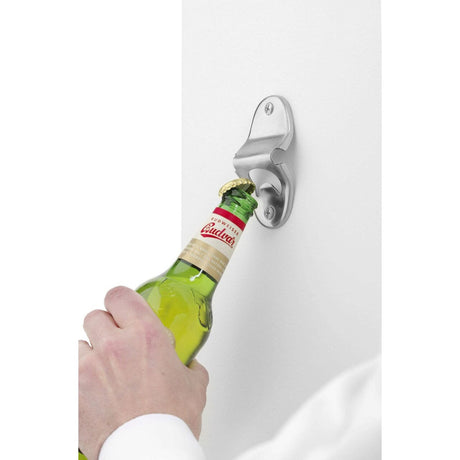 Deschizator pentru sticle montat pe perete, Hendi, 105x50x(H)25