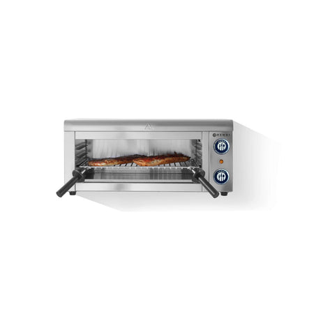 Cuptor/Salamandra Hendi montabila pe perete, 2000 W, temperatura reglabila 50-300 gr C, timer 30 min, 610x310x(H)280 mm