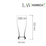Pahar de bere Belfast 330ml, LAV