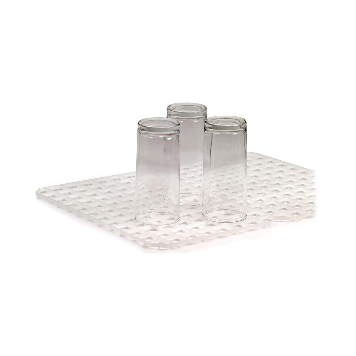Set 5 bucati suport pentru scurgere pahare 313x209 mm, interconectabile, Hendi