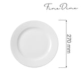 Farfurie intinsa Bianco 270 mm Fine Dine