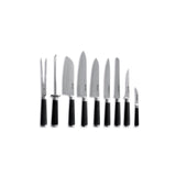 Set promotional cutite, 9 piese, Hendi, Kurt Scheller Edition, lame inox cu rezistenta foarte mare, geanta suport inclusa