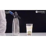 Recipient sifon din otel inoxidabil 1 litru, Hendi
