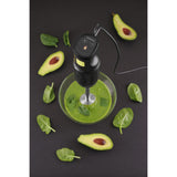 Blender Stick cu 6 viteze si display LCD, dimensiuni 71x71x(H)444mm, putere 250w, 230v