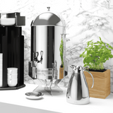 Cana termos 1.5 Litri, corp inox elegant, Hendi, pereti dubli, maner si capac metal cromat