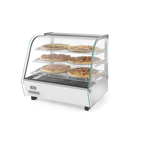 Vitrina calda cu 3 nivele, 160 lt, interval temperatura 30-90 gr C, 1500W, ARKTIC by Hendi, 857x568x(H)686 mm