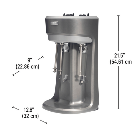 Mixer profesional triplu pentru shake-uri Hamilton Beach Commercial