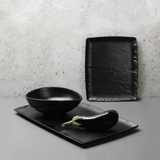 Bol bufet melamina, negru, 260x220x(h)95mm Fine Dine