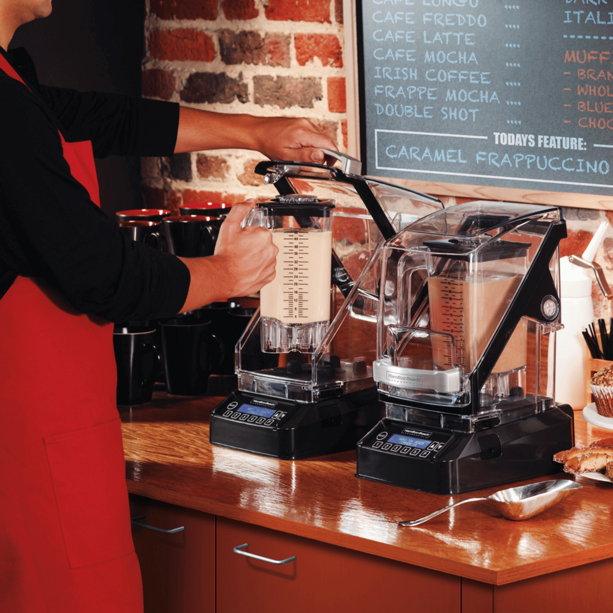 Blender barman Eclipse® 2l 1000W HBH755R-CE, Hamilton Beach Commercial
