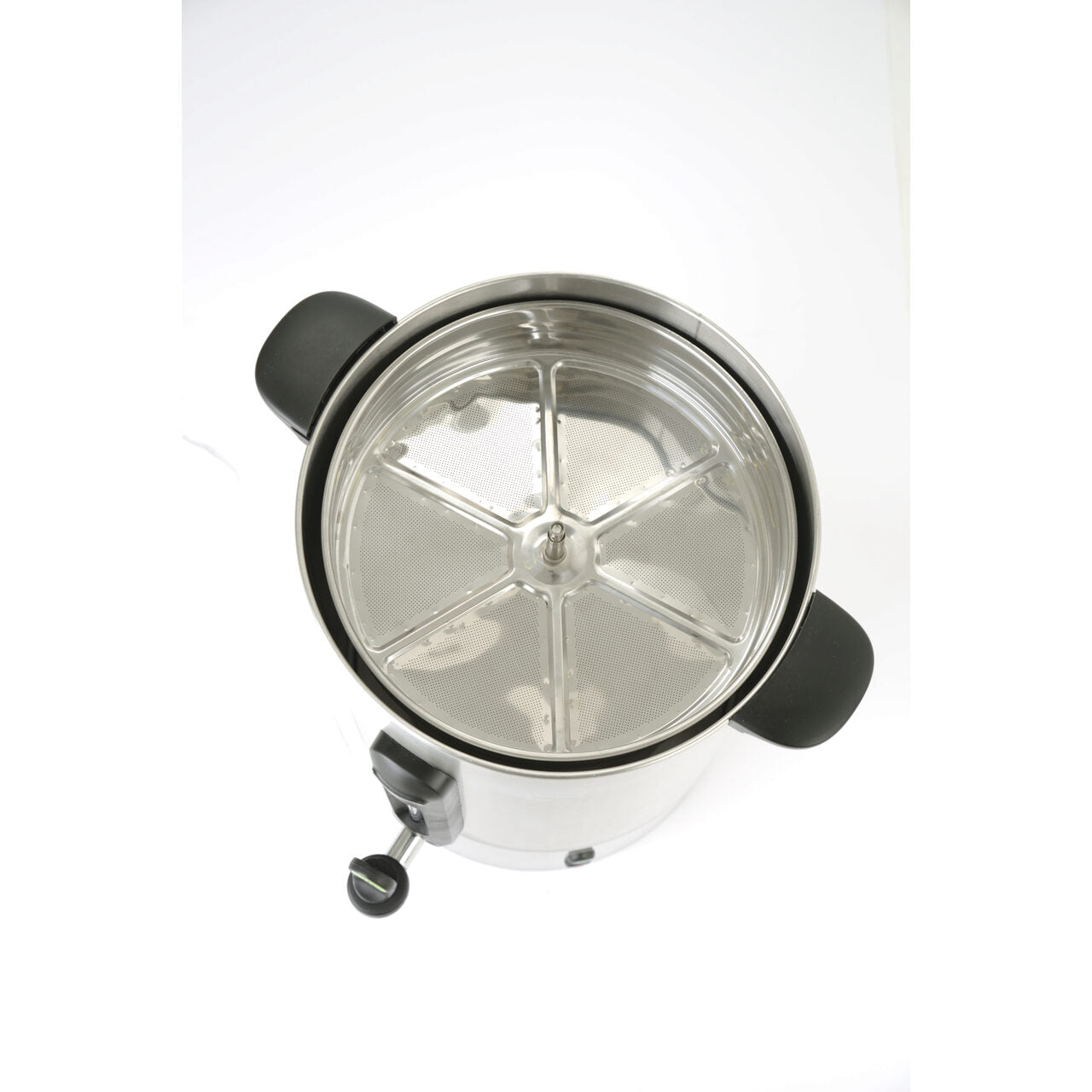 Percolator pentru bauturi fierbinti 13 litri, inox, termostat 0-100 gr C, 1650 W, Concept Line Hendi, 357x380x(h)502 mm