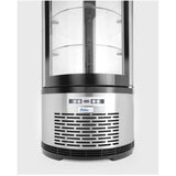 Vitrina frigorifica de prezentare interval temp. -2/8 C, 210 W, corp inox, ARKTIC by Hendi, 480x(H)1030 mm, 100 L, Clasa energetica C