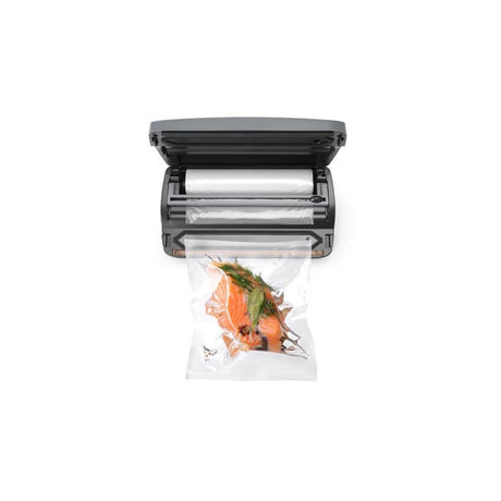 Aparat de vidat profesional Hendi, 110 W, pompa de capacitate mare 6.5 lt/min,  banda maxima 310 mm 385x205x (H) 95 mm