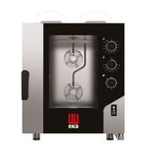 Cuptor pe gaz cu convectie-abur Millennial Smart Gastro, 7x GN 1/1 - control electromecanic, Tecnoeka, 230V/500W, 13500kW, 730x855x(H)951mm