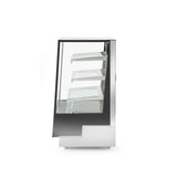 Vitrina frigorifica de prezentare interval temp. 2/6?C, 480 W corp inox, ARKTIC by Hendi, 650x805x(H)1445 mm, 300 Litri, Clasa energetica C