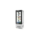 Vitrina frigorifica de prezentare interval temp. 2?/6?C, 500 W, corp inox, ARKTIC by Hendi, 850x650x(H)1908 mm, Clasa energetica C