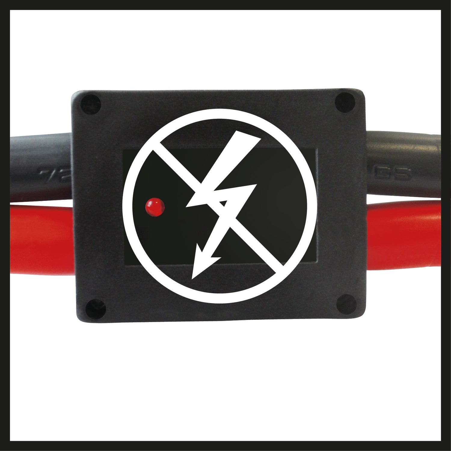 Cablu de pornire Einhell BT-BO 25/1 A LED SP pentru motoare pe benzina sau diesel 4 cleme de stalp complet izolate cu iluminare LED intr-o geanta practica de transport