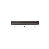Suport magnetic pentru cutite, 45 cm, cu 5 carlige agatare, Hendi