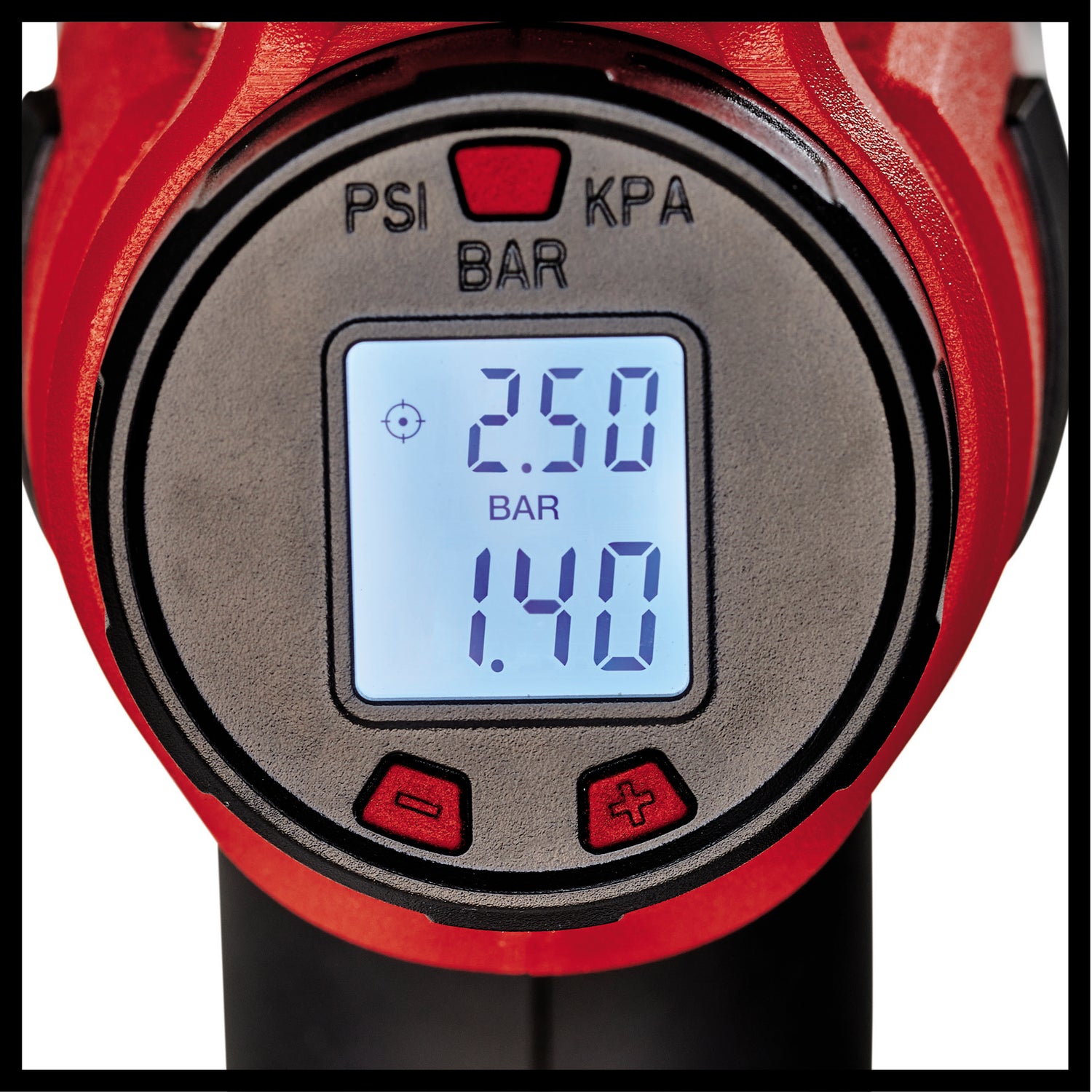 Compresor de aer auto pe acumulator Einhell CE-CC 18 Li-Solo Power X-Change, Li-ion, 18 V, max. 11 bar, furtun de aer comprimat de 60 cm, functie de oprire automata, livrare fara acumulator sau incarcator