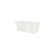 Fata de masa tip husa pentru masa bufet dreptunghiulara, 1830x760x(H)730 mm Alb, Hendi