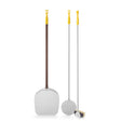Set 3 accesorii pizza paleta pizza, paleta rotire pizza si perie curatare cuptor Hendi