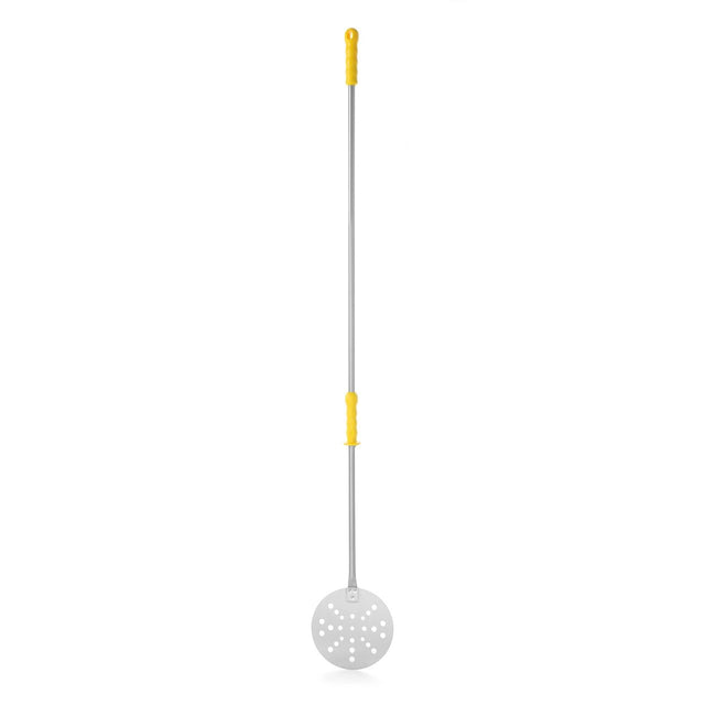 Paleta perforata pizza cu maner telescopic Inox Hendi 220(H)1700 mm