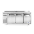 Frigider profesional ARKTIC by Hendi Kitchen Line cu 3 usi, 291 l, 1800x600x(H)800 mm otel inoxidabil  0/8°C ,270 W/230V,  3 rafturi, 2x 430x428 mm, 1x 490x428 mm incluse
