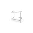 Suport podea pentru cuptor pizza XL Plus 44 1000x844x(H)860 mm 2 camere Inox Hendi