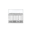 Masa rece cu 3 usi profesionala, inox, ARKTIC by Hendi interval temperatura -2/+8 gr C, 310 W 1365x700x(H)1300 mm