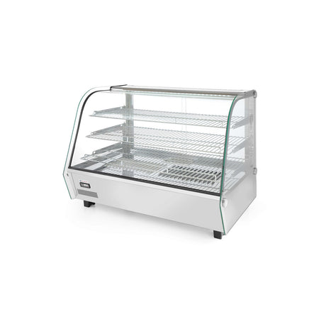 Vitrina profesionala calda cu 3 nivele, 120 litri interval temperatura 30-90 gr C, 1100 W, Hendi, 678x568x(H)686 mm