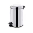 Cos de gunoi rotund cu pedala, inox, 30L,ø300x(H)650mm
