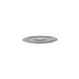 Capac cos de gunoi 120 litri rotund polipropilena Hendi, Negru 580 mm