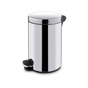Cos de gunoi rotund cu pedala, inox, 20L, ø300x(H)440mm