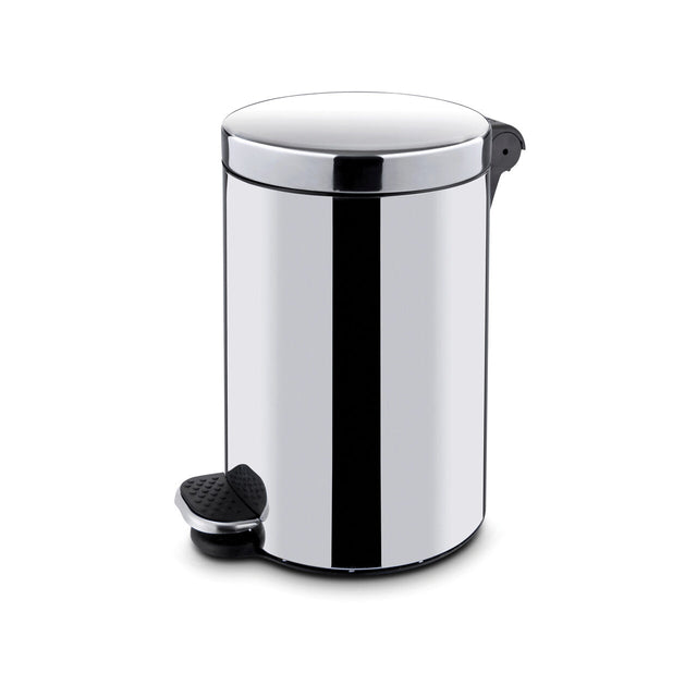Cos de gunoi rotund cu pedala, inox, 20L, ø300x(H)440mm