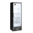 Vitrina frigorifica de prezentare interval temp. 2/10 C, 195 W, corp inox, ARKTIC by Hendi, 600x530x(H)1820 mm 300 Litri, Clasa energetica E