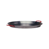 Tigaie mare cu 2 manere, diametru 30 x H 4 cm, din otel, Hendi, ideala pentru paella, pentru echipamente pe gaz