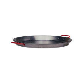 Tigaie mare cu 2 manere, diametru 30 x H 4 cm, din otel, Hendi, ideala pentru paella, pentru echipamente pe gaz
