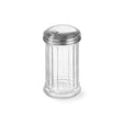 Set 6 dispensere/dozatoare pentru zahar, sticla/inox, Hendi, 75x137 mm