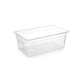 Tava Gastronorm 1/1, 530x325x(H)100 mm, 12 litri, polipropilena, cu marcaj HACCP, Hendi
