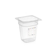 Tava Gastronorm 1/6, 176x162x(H)200 mm, 3.4 litri cu marcaj HACCP, polipropilena, Hendi